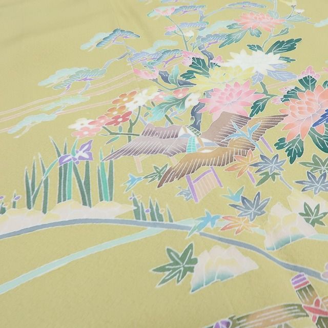 正絹 本加賀友禅