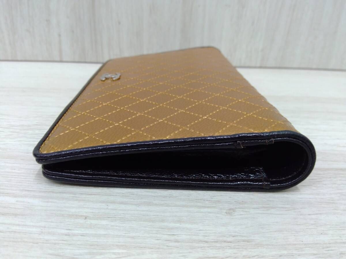 シャネル CHANEL／ビコローレ 1169****／長財布 黄 箱・ギャランティ