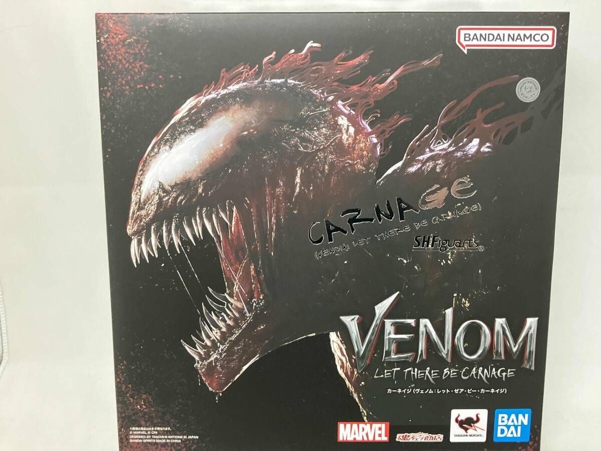 S.H.Figuarts カｰネイジ ヴェノム レット･ゼア･ビｰ･カｰネイジ 魂ウェブ商店 ヴェノム レット･ゼア･ビｰ･カｰネイジ