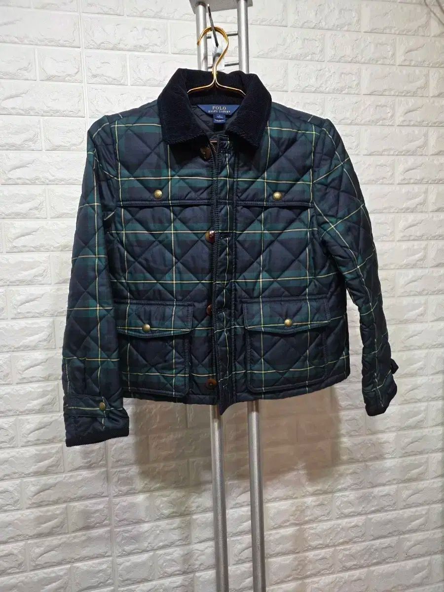 ポロラルフローレン チェック キルティング ジャケット