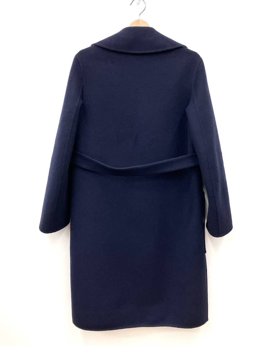 Christian Dior クリスチャンディオール ウール ベルト付きコート