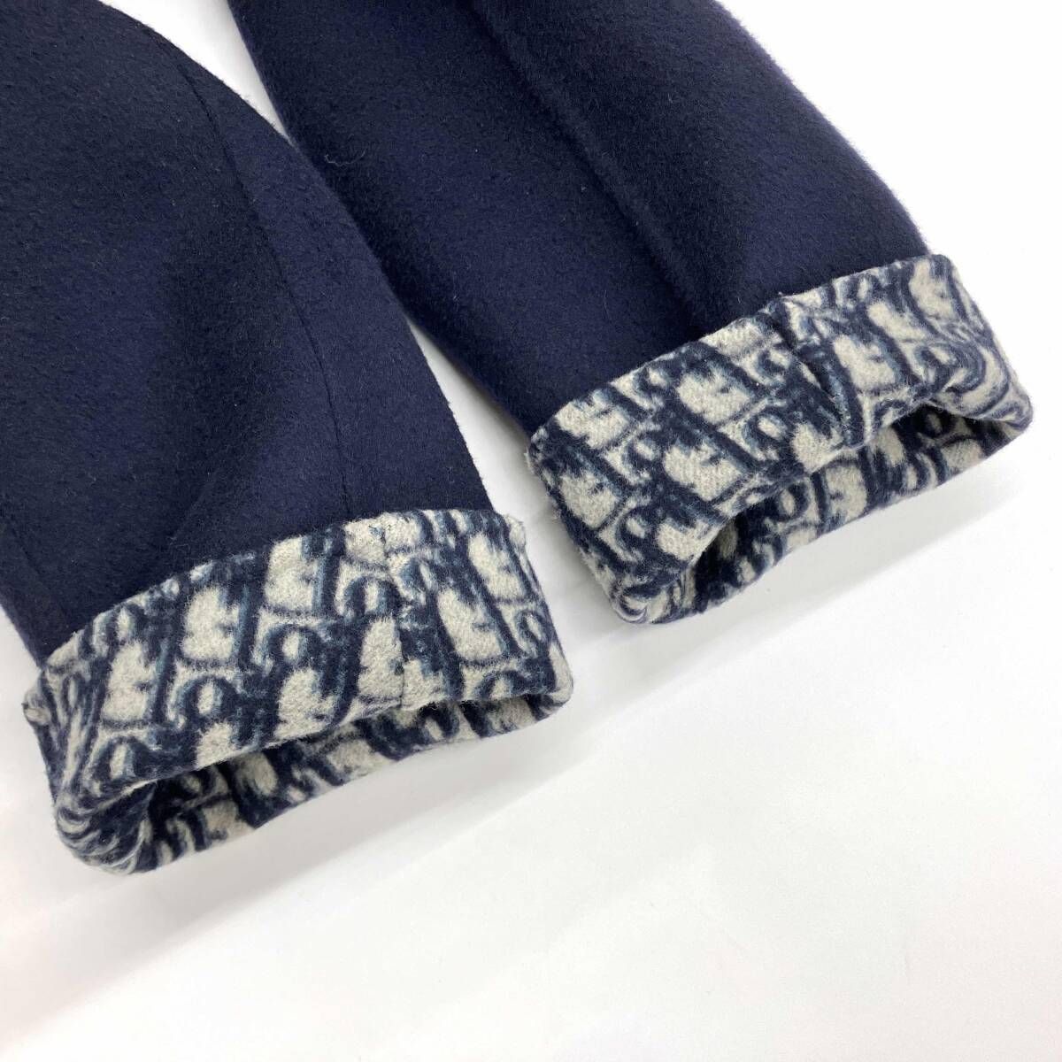 Christian Dior クリスチャンディオール ウール ベルト付きコート