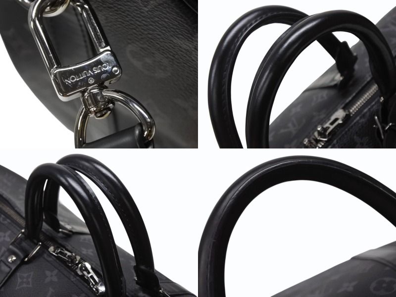 LOUIS VUITTON ルイヴィトン ボストン キーポルバンドリエール45 ダミエグラフィット M40605 ブラック シルバー金具 4b008396 DECORATOM_COM_BR