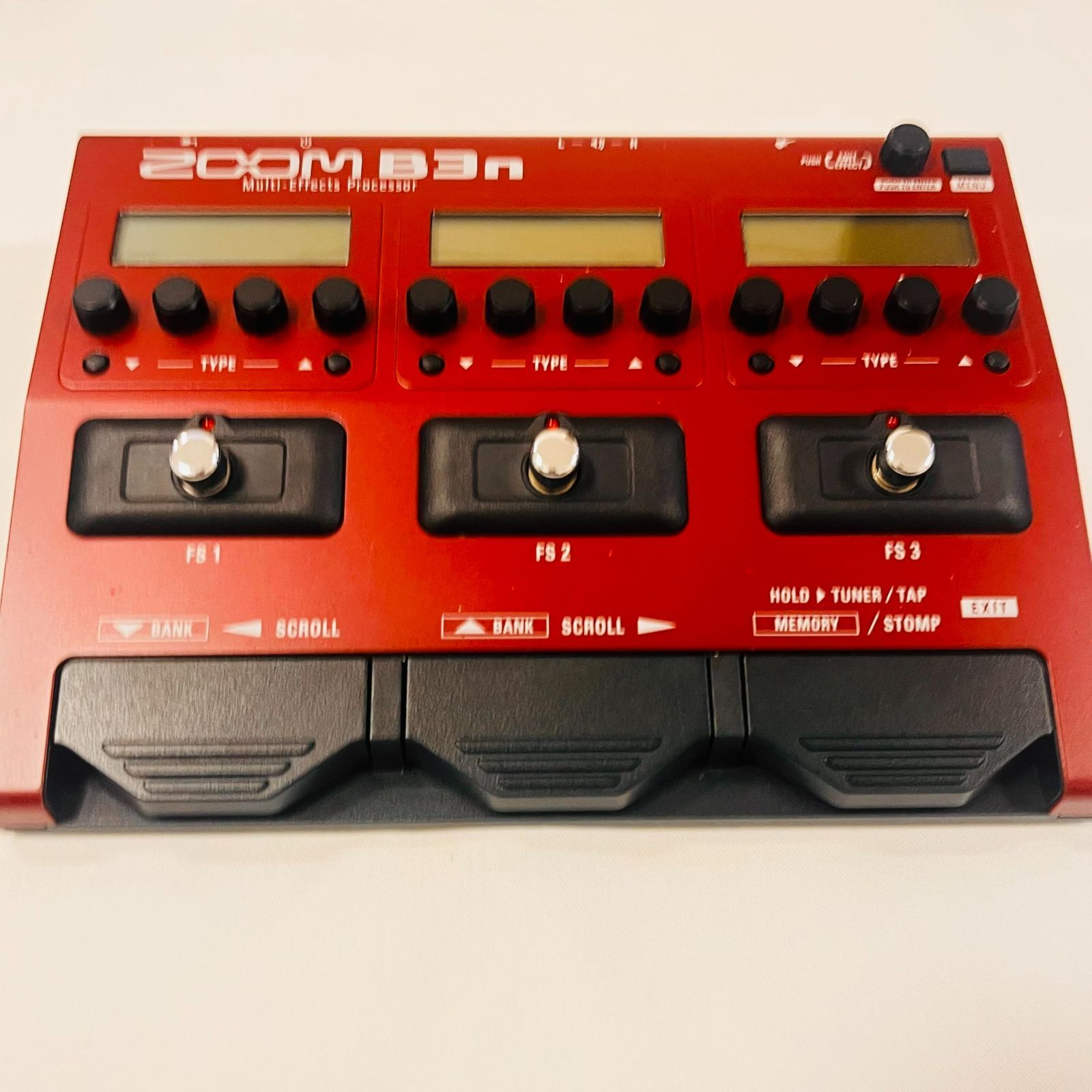 ZOOM ズーム ベース用マルチエフェクツ プロセッサー B3n No2593