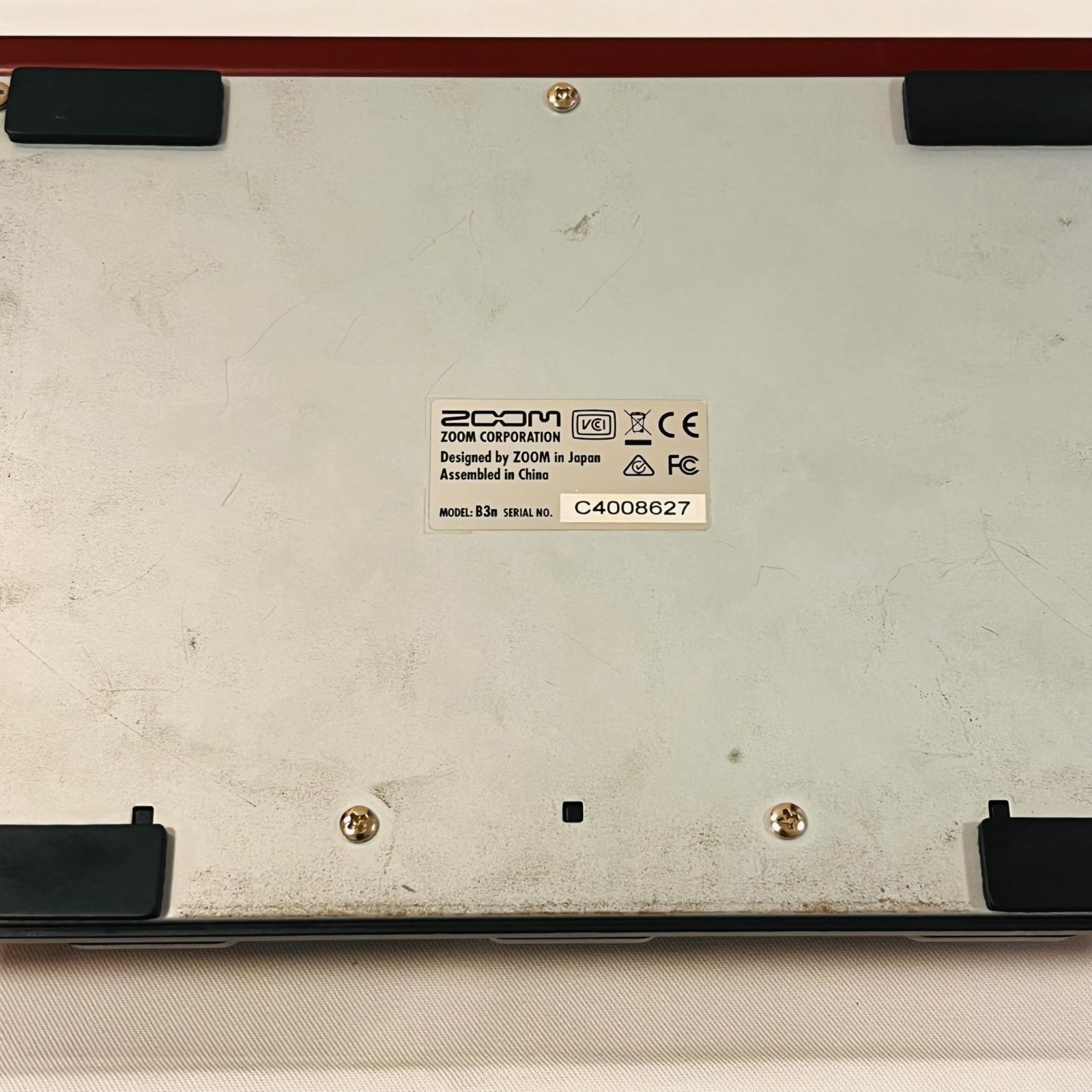  ZOOM ズーム ベース用マルチエフェクツ プロセッサー B 3 n No 2593 音響機材 スピーカースタンド ベースエフェクター ベース