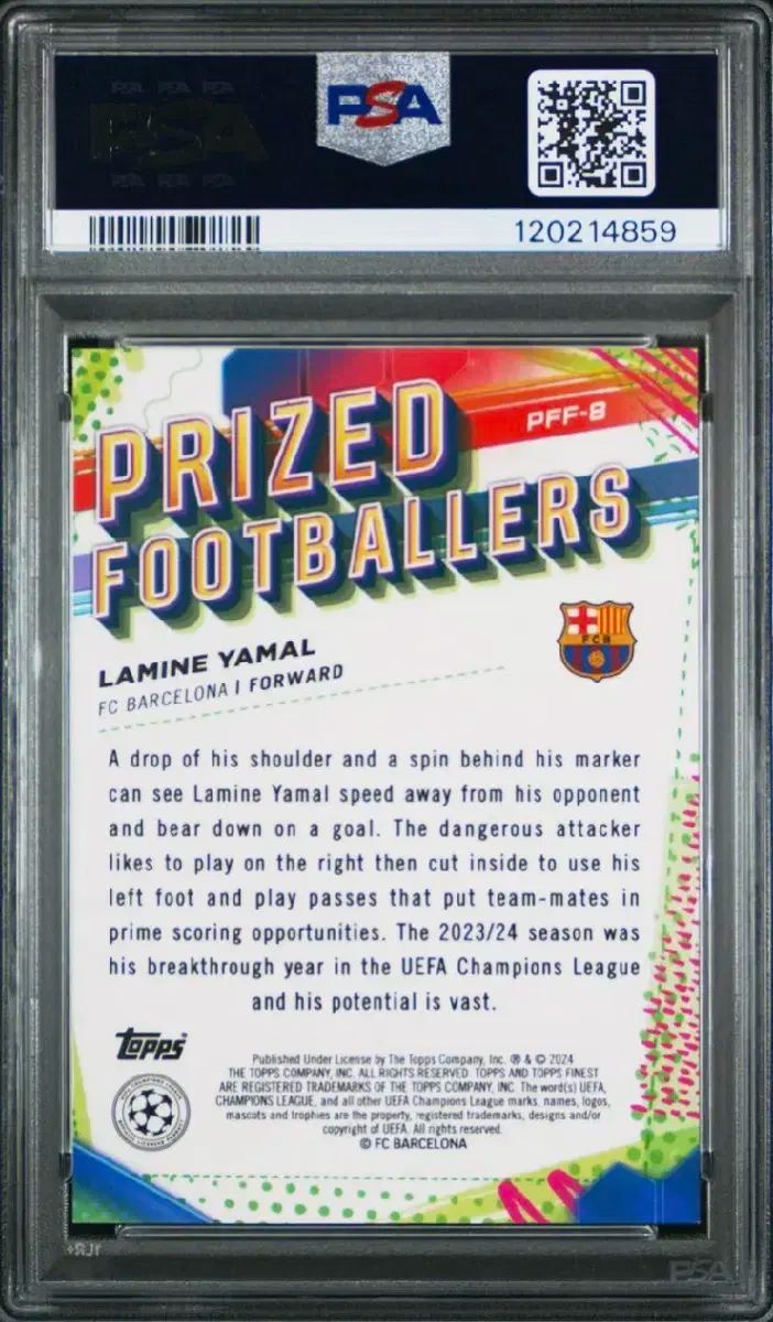 ヤマル ルーキー ヒュージョン 60ハン PSA10