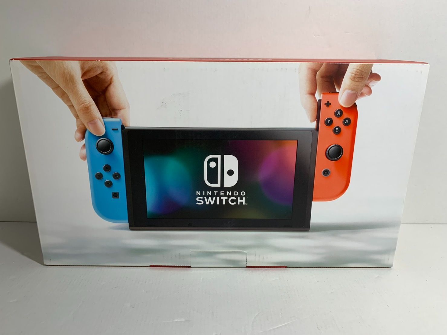 25.Nintendo Switch Joy-Con L ネオンブルー R ネオンレッド 初期型 併売品