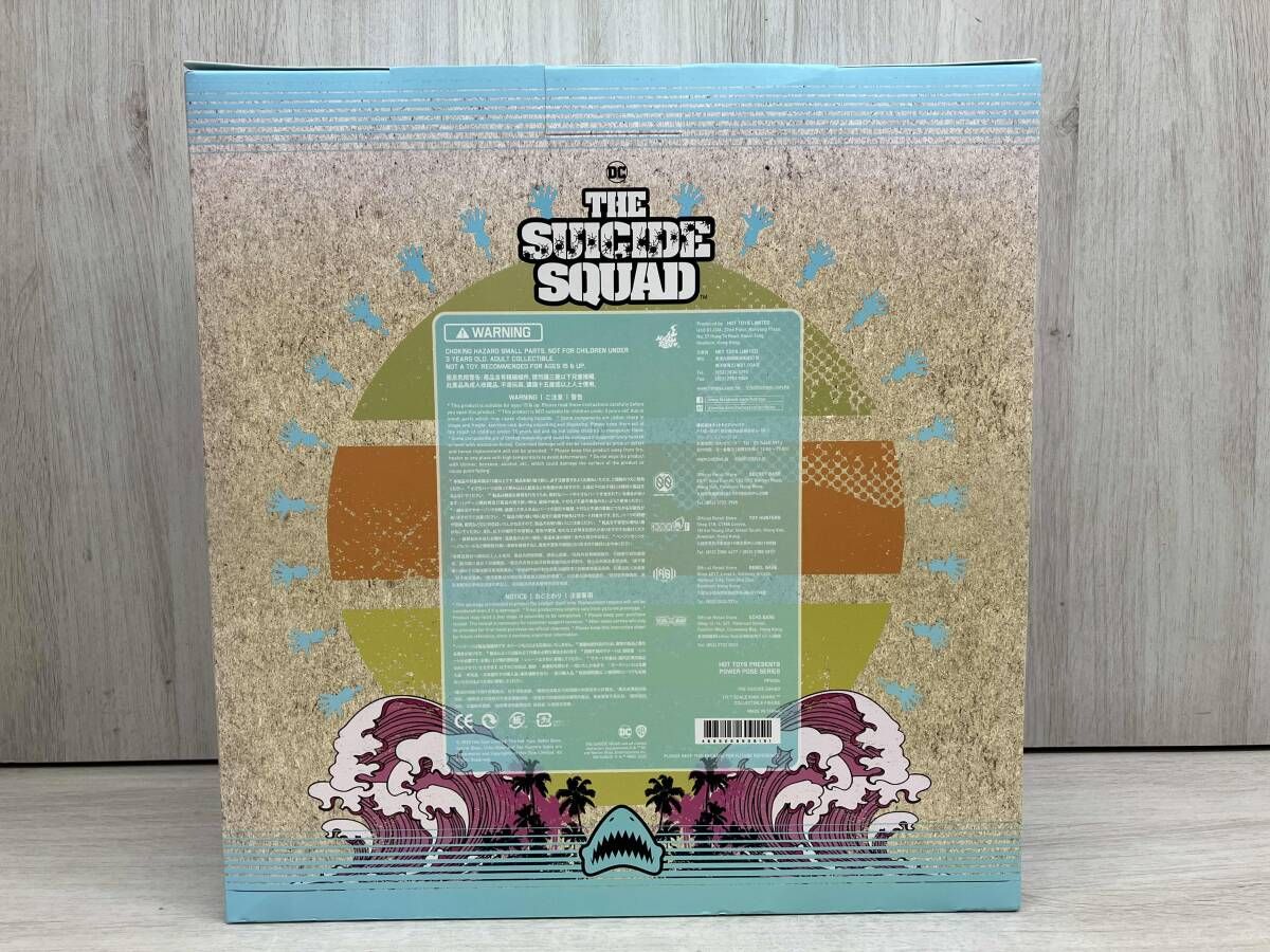 ホットトイズ キング･シャｰク 1 6 パワｰポｰズ 可動フィギュア ザ･スｰサイド･スクワッド 悪党､集結