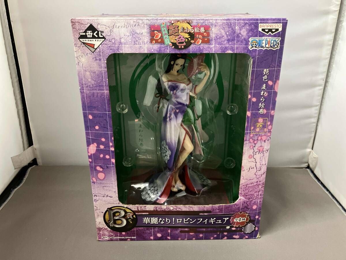 B賞 華麗なり!ロビンフィギュア 一番くじ ワンピｰス 咲き誇れ!艶色