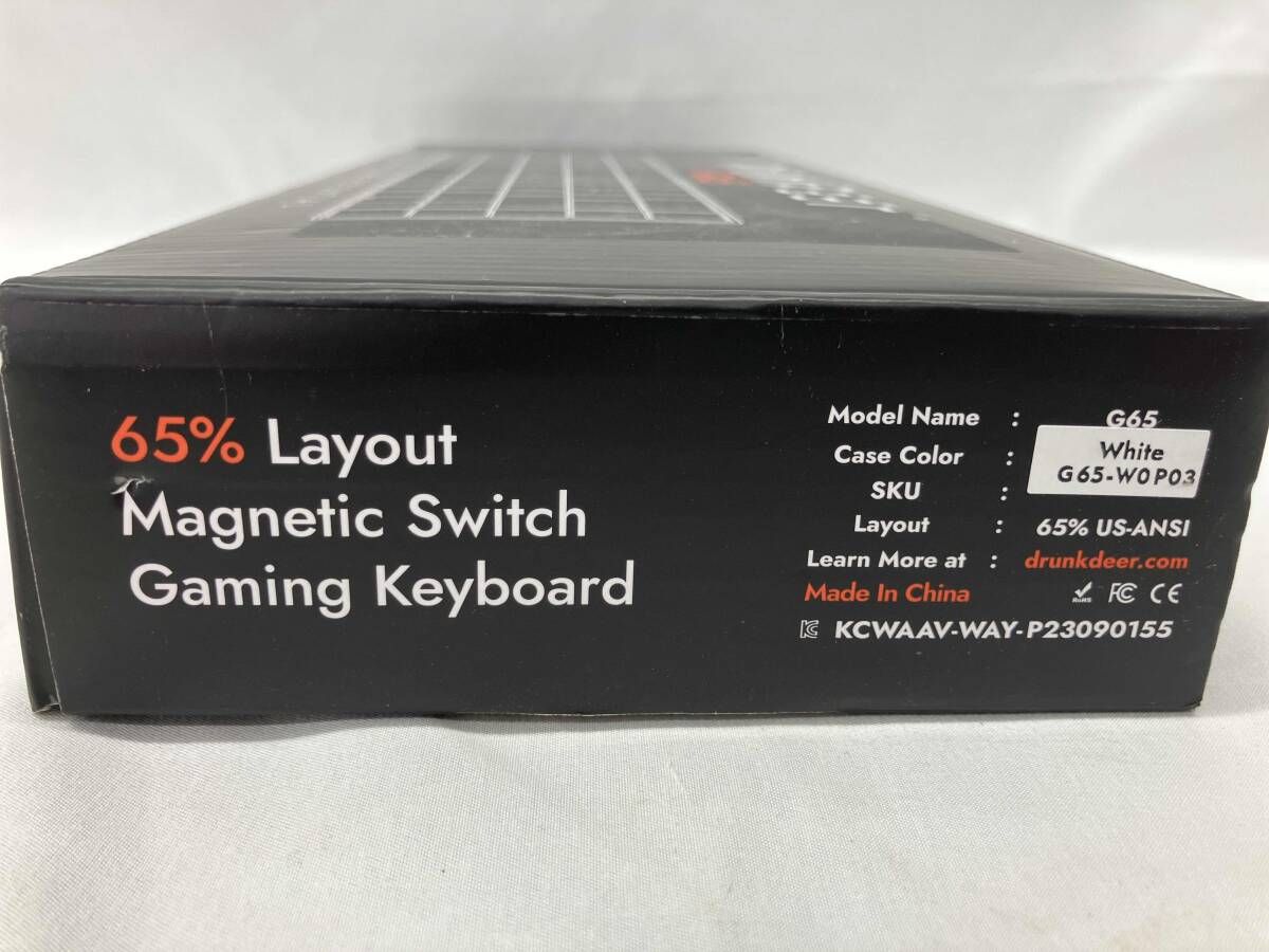 マグネティックスイッチゲーミングキーボード G65