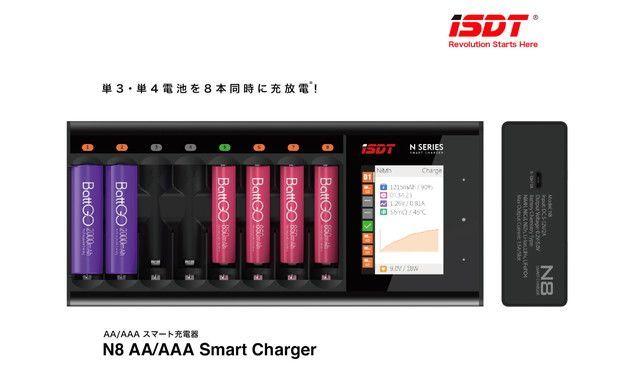 ジーフォース N8 AA|AAA Smart Charger GDT111 佐川急便