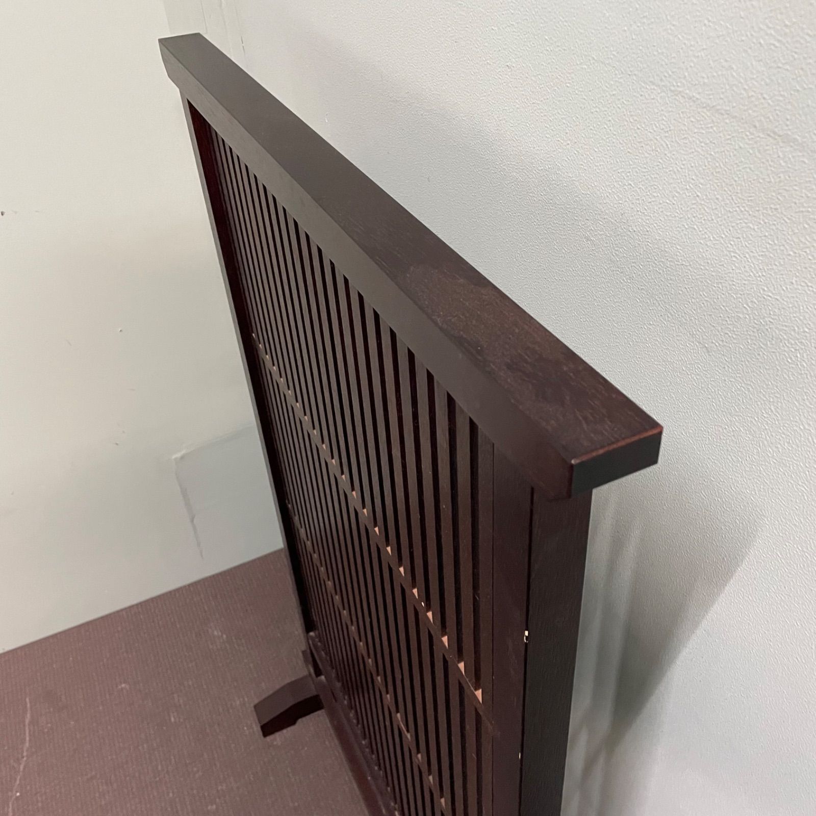 ♭ 和風 衝立 パーテーション 格子 間仕切り 木製 古民家 家具 MARWIL-DEMENAGEMENTS_CH