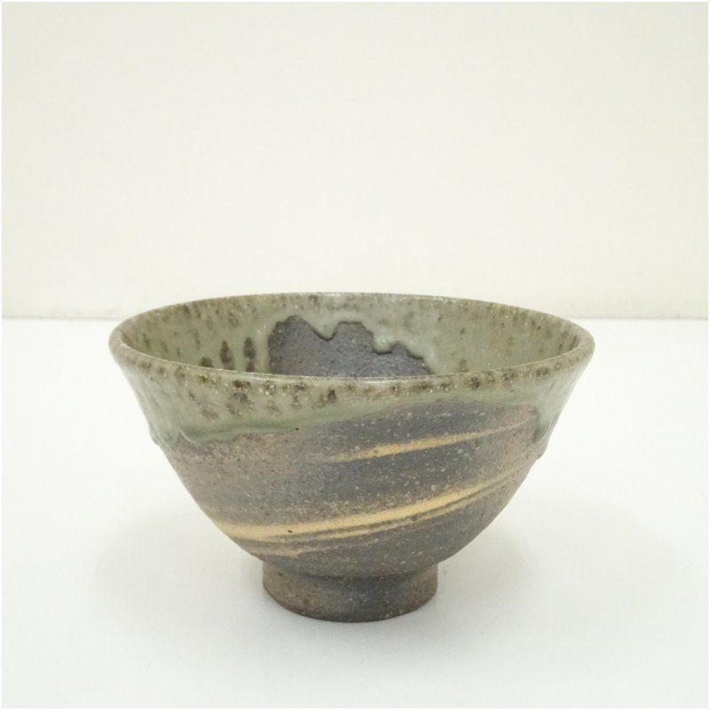 常滑焼 滃軒窯造 茶碗 共箱 茶道 抹茶 おしゃれ 抹茶茶碗 抹茶碗 和食器 レトロ 茶器 骨董 茶わん 茶会 茶の湯