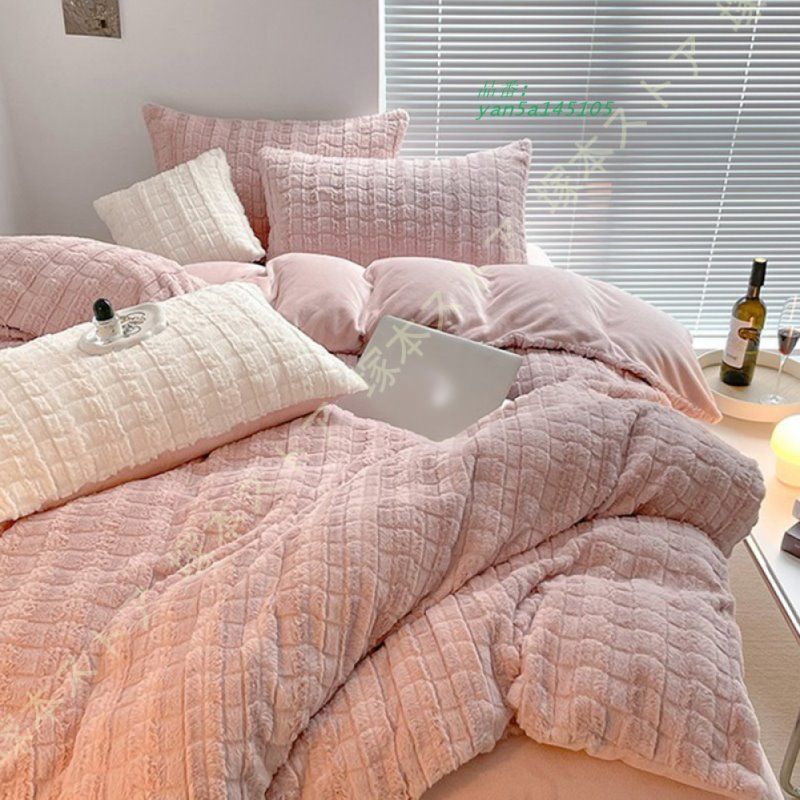 冬用 掛け布団カバー シングル 毛布 ブランケット 布団カバー 暖かい 掛けカバー厚手 通気保温 ふんわり肌触り マイクロファイバー 静電気なし 冬用 発熱 yan5a145105