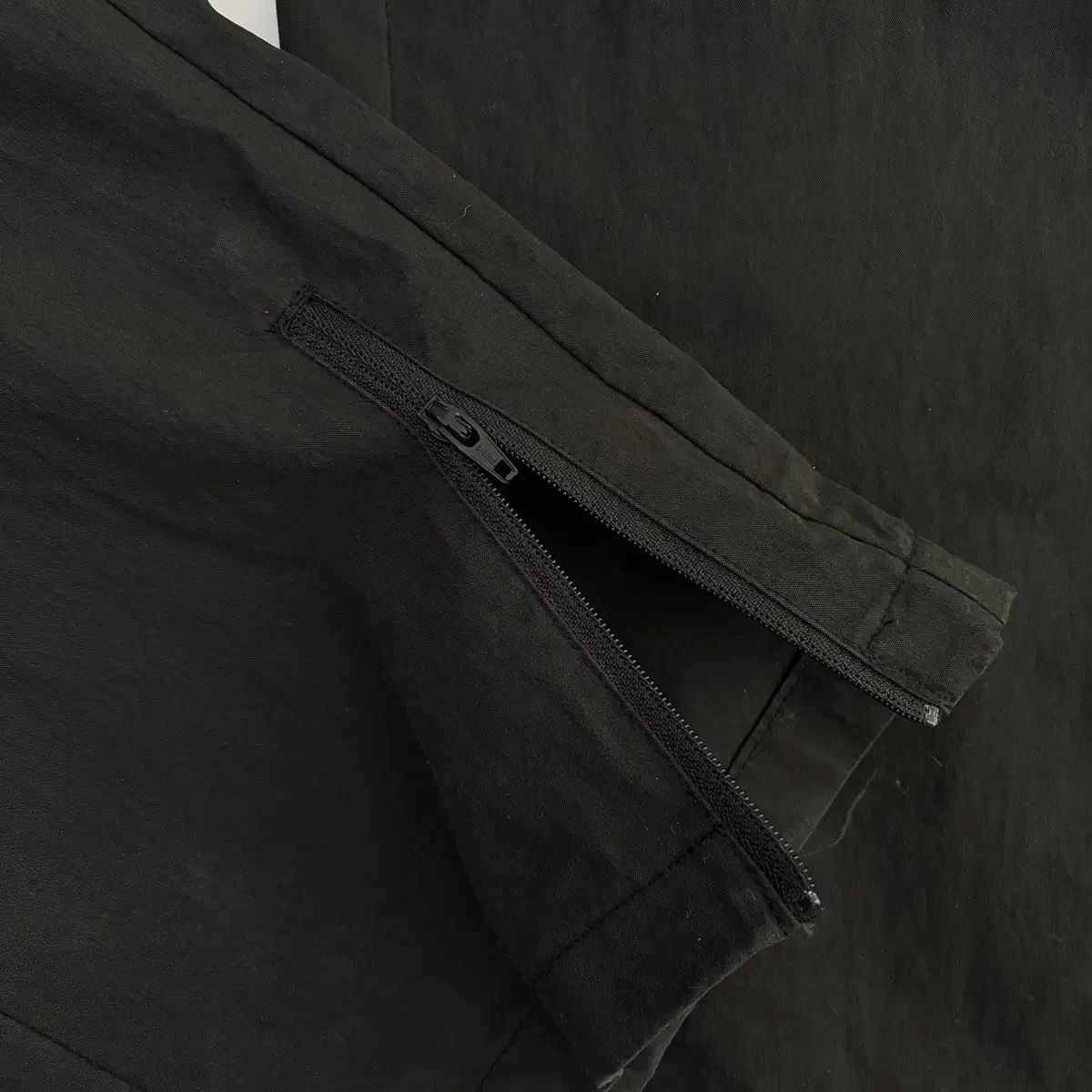  SAN GEAR サンサンギアー ブラック ナイロン カーゴパンツ Size 2 ジョガーパンツ スウェットパンツ パンツ