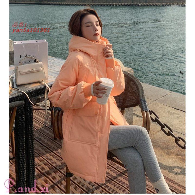 中綿コート レディース ダウンコート 中綿ジャケット ダウンジャケット ロング 通勤通学 コーデ 無地 ゆったり おしゃれ カジュアル フード付き yan5a101361 GULLKHAN_COM