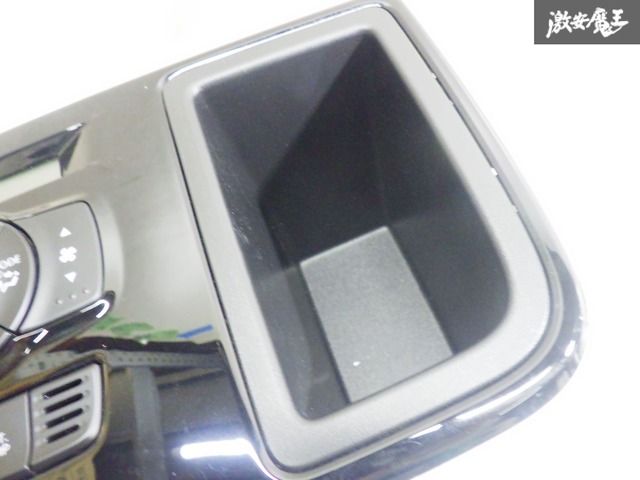 アルトワークス HA36S スズキ純正 AC エアコンパネル 小物入れ スイッチ 39510-74P40 RA336 スズキ アルトワークス（HA36S) ホワイトLED換装済み エアコンパネル ZWJ