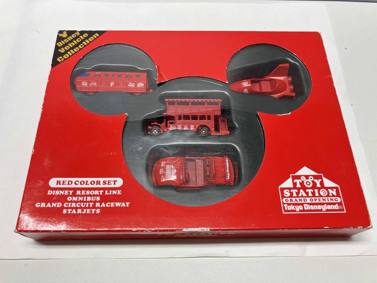 ディズニーランド トイステーショングランドオープン記念 レッド トミカ