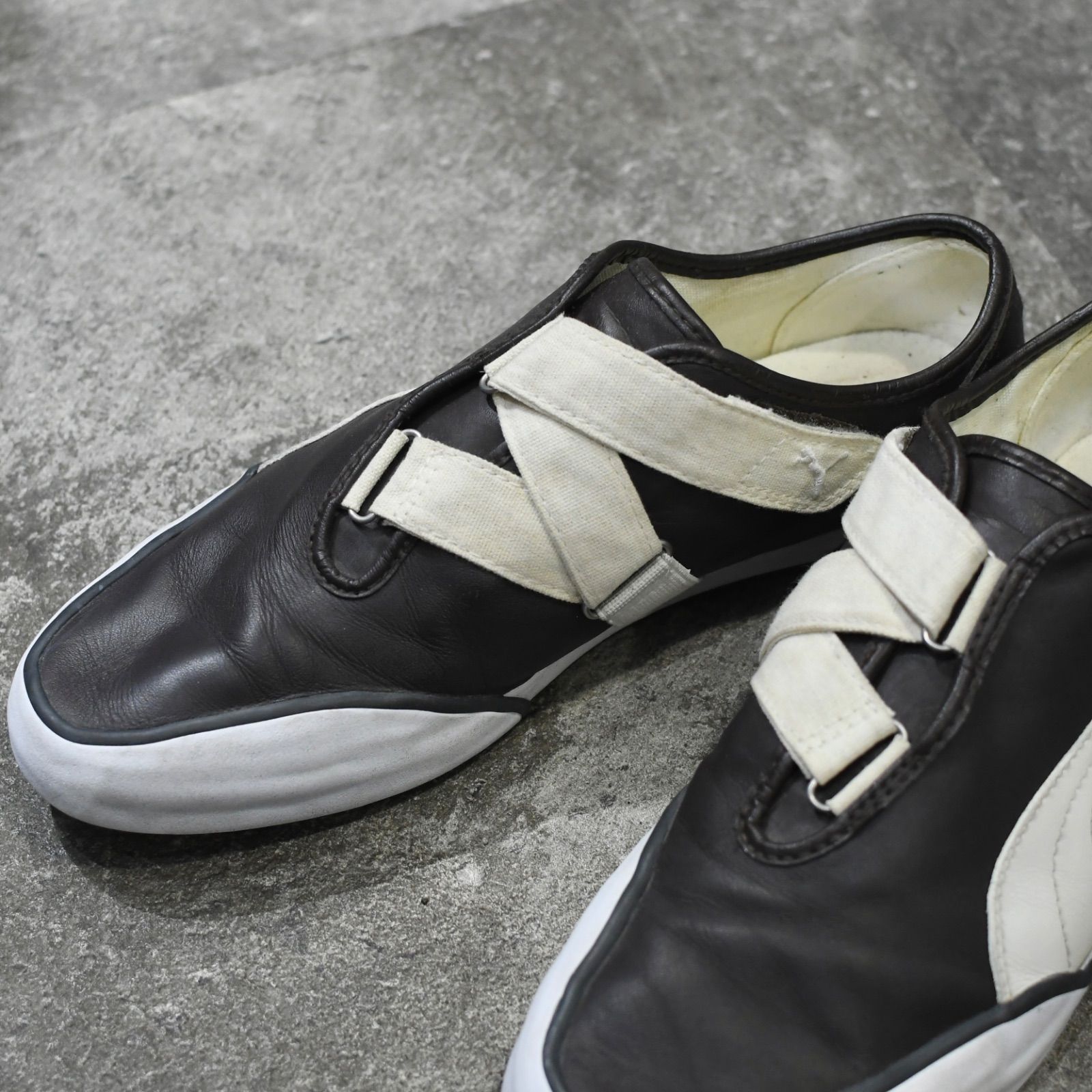 古着 PUMA AQUA MOSTRO L モストロL スニーカー ベルクロ レザー