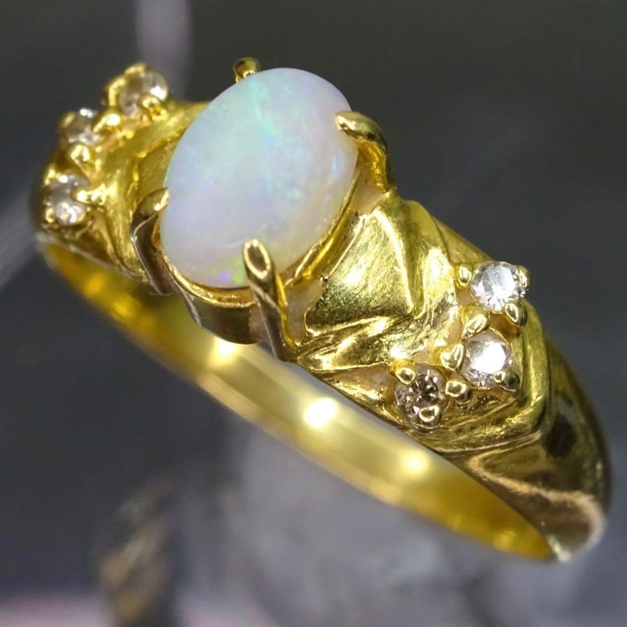 ジュエリーマキ 18k ダイヤモンドリング ジュエリーマキ K18リング