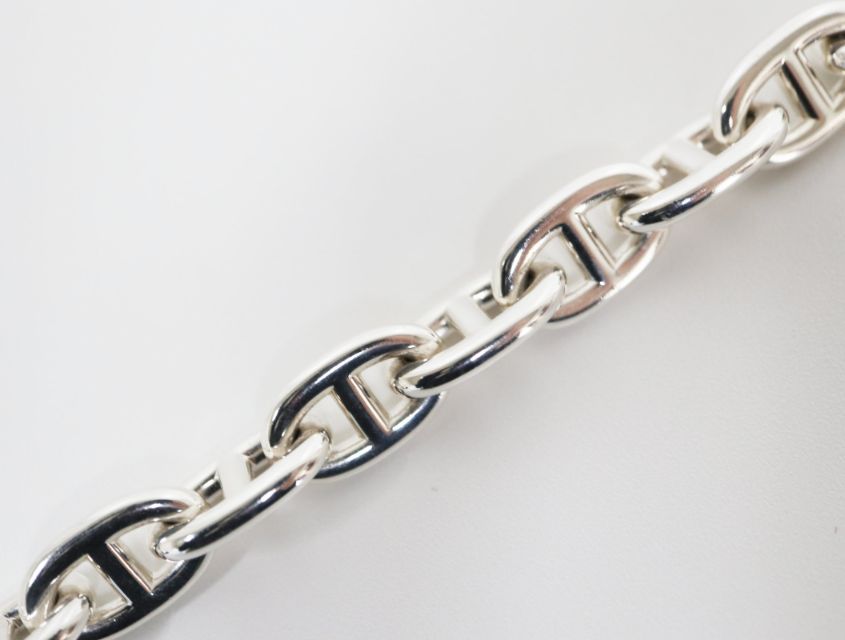 エルメス HERMES シェーヌダンクル MM 925 シルバー 17コマ ブレスレット レディース ジュエリー WWW_SHINETEETH_COM