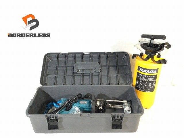 品 makita マキタ 100V ダイヤテックドリル DT0600 水タンク＋ケース付 ミストドリル ミストダイヤドリル 低振動ドリル117624