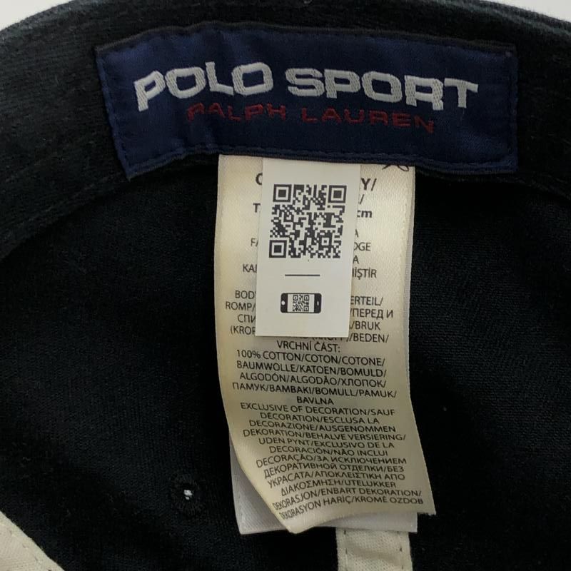  ポロスポーツ POLO SPORT ツイルボールキャップ ブラック 24 その他 帽子