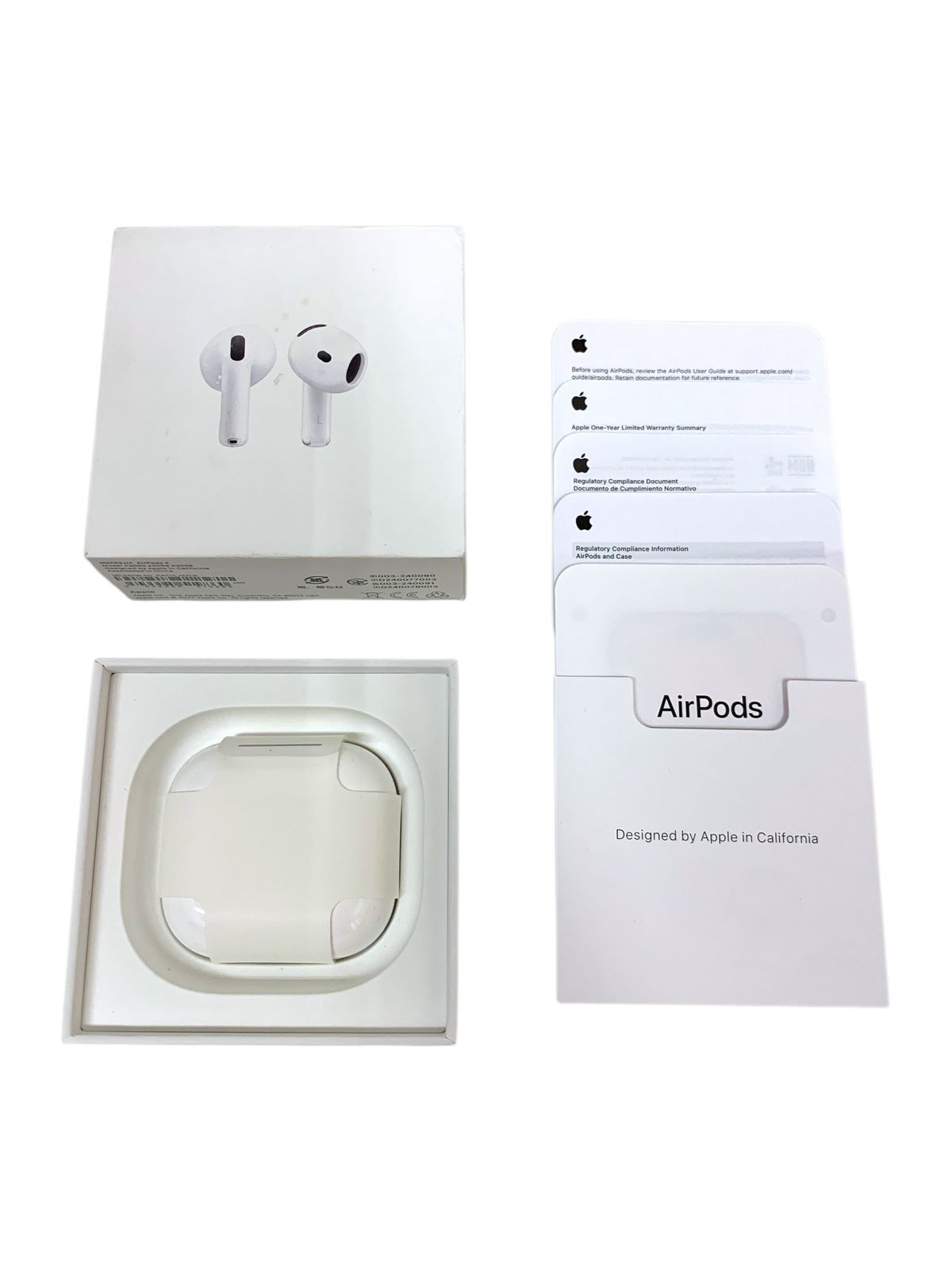 Apple AirPods 4 本体 ホワイト 箱・説明書付き AirPods 4 - 仕様 - Apple（日本）