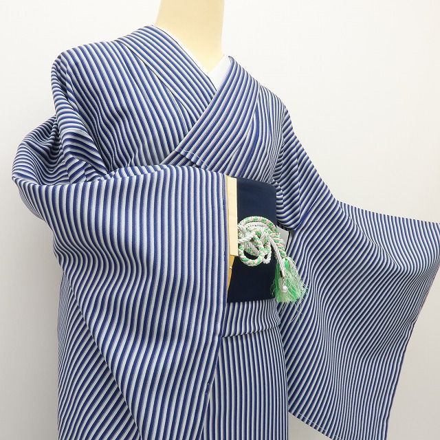 縦縞 小紋