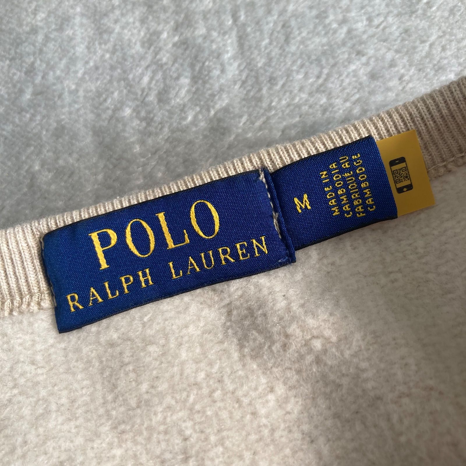 好配色✨ポロラルフローレン スウェット ビッグロゴ 裏起毛