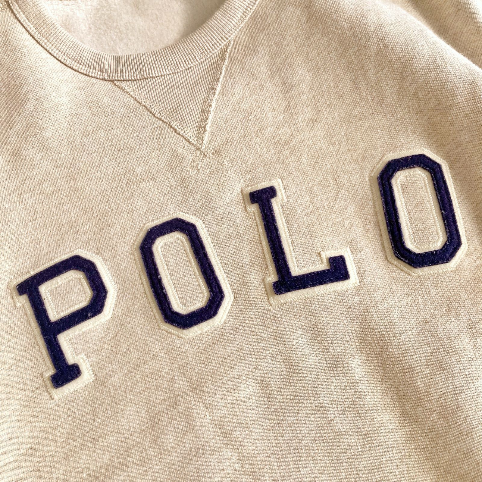 好配色✨ポロラルフローレン スウェット ビッグロゴ 裏起毛