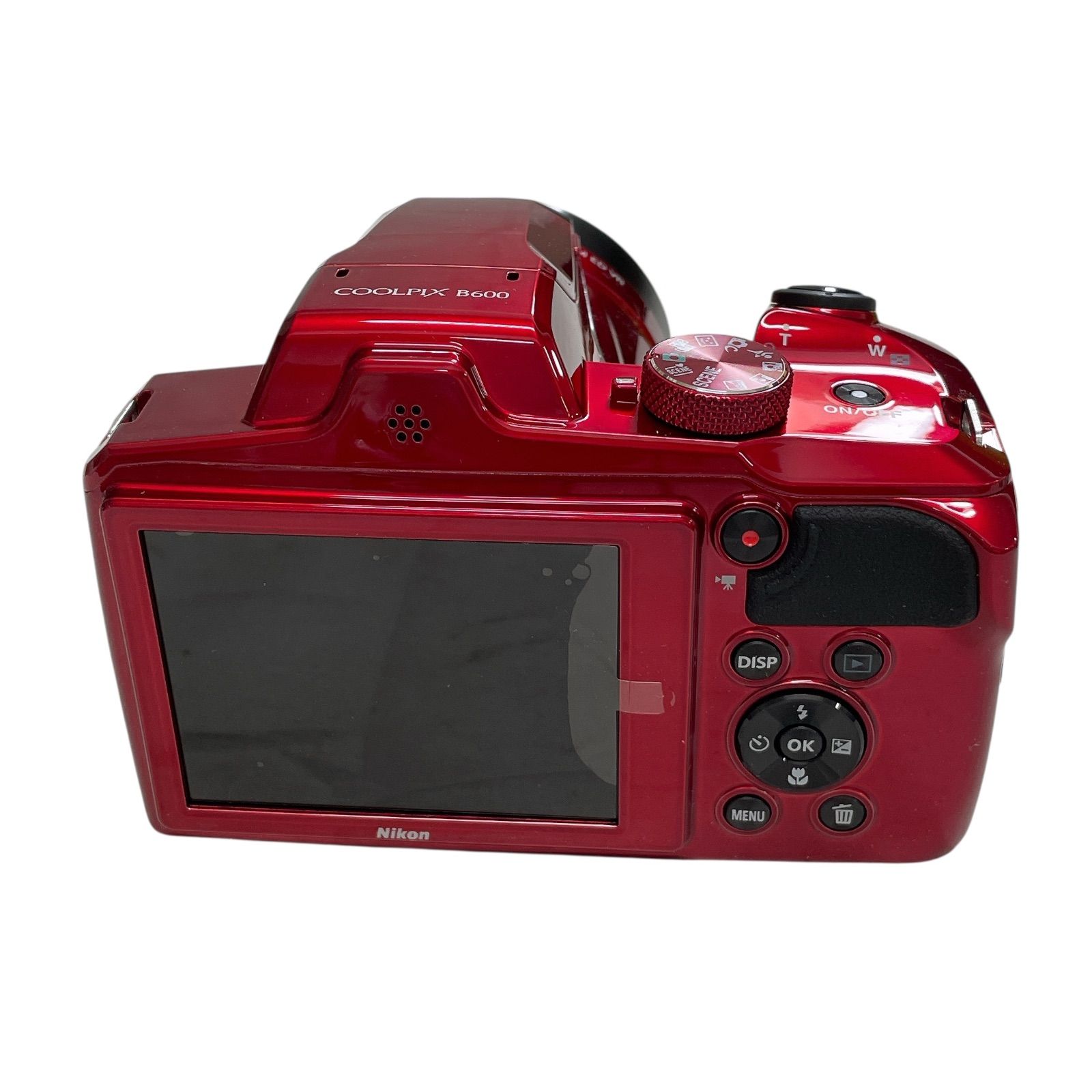 WJ65 Nikon デジタルカメラ COOLPIX B600 RD 光学60倍 軽量