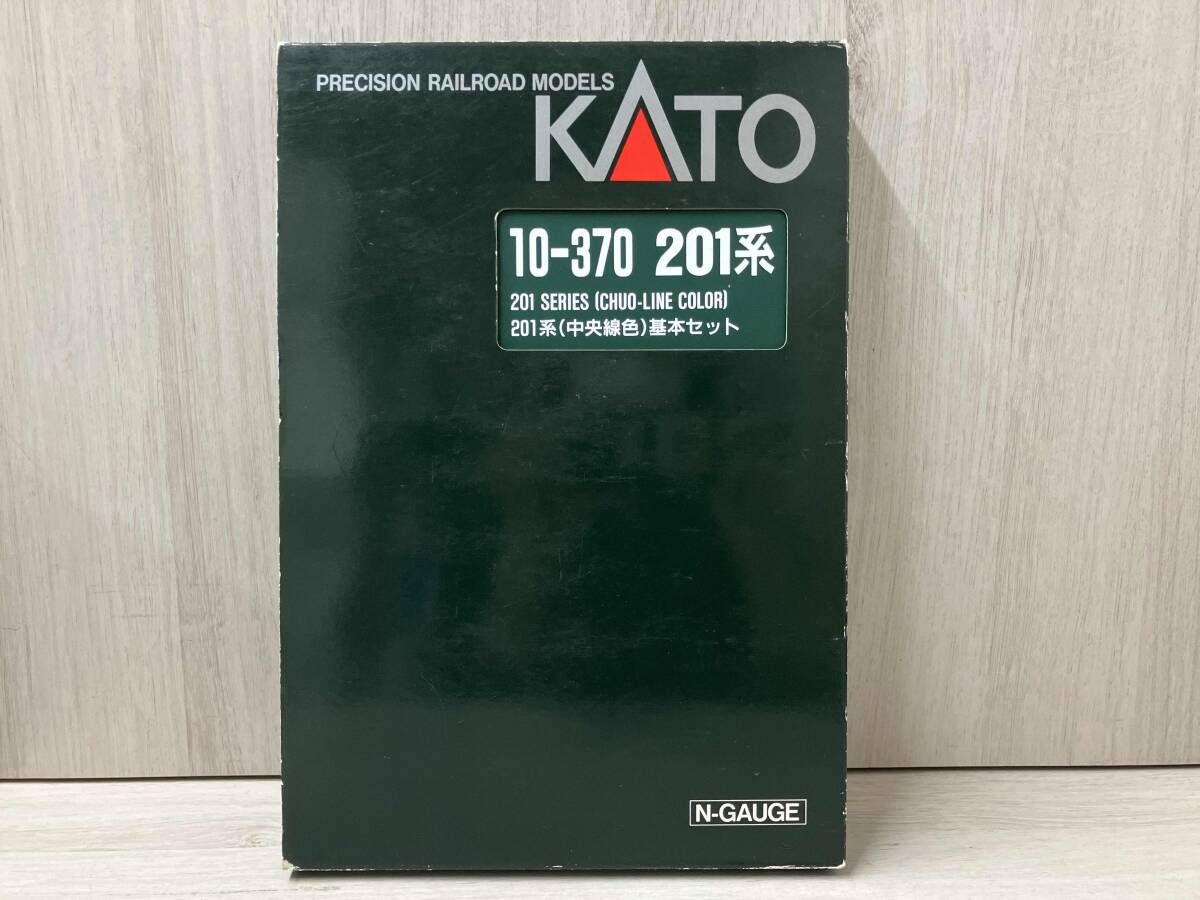 ジャンク Ｎゲージ KATO 10-370 201系電車 中央線色 6両基本セット カトー ライト光りません