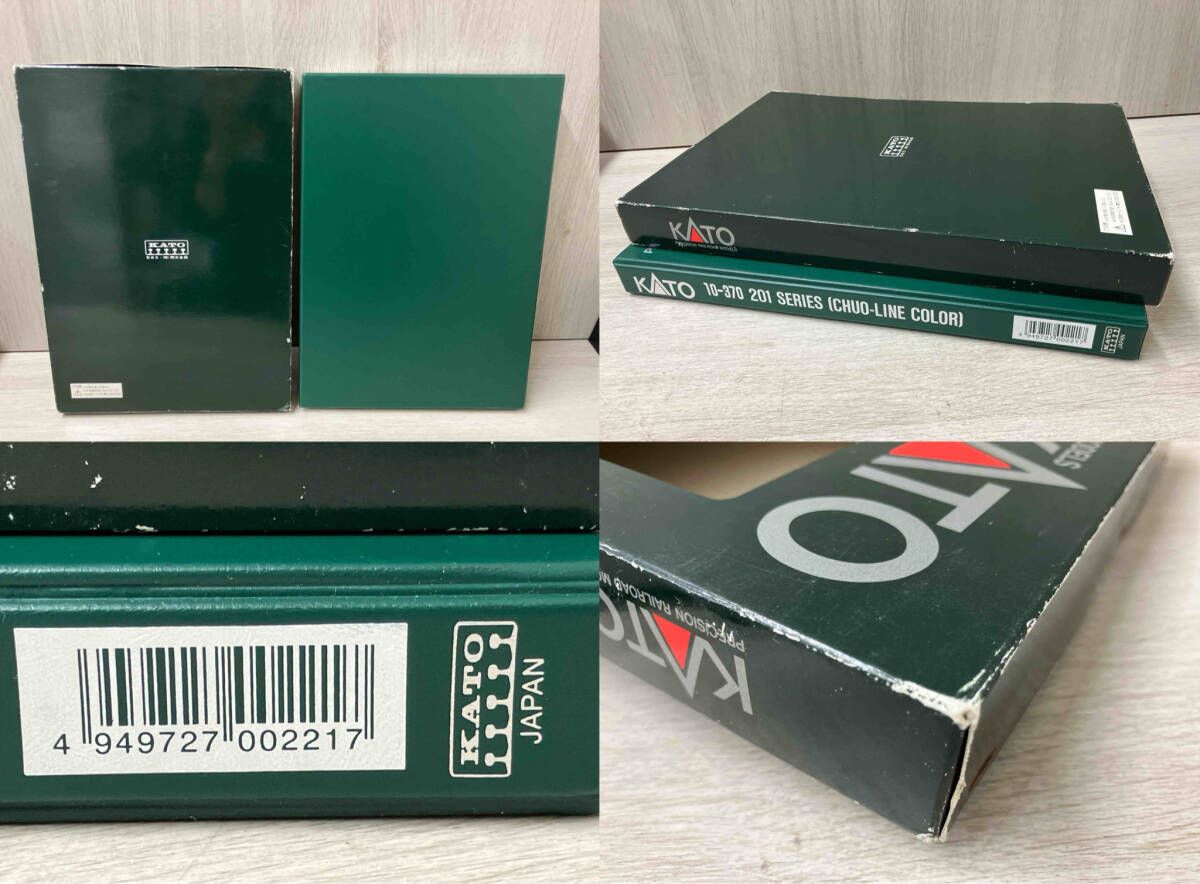 ジャンク Nゲージ KATO 10-370 201系電車 中央線色 6両基本セット カトー ライト光りません