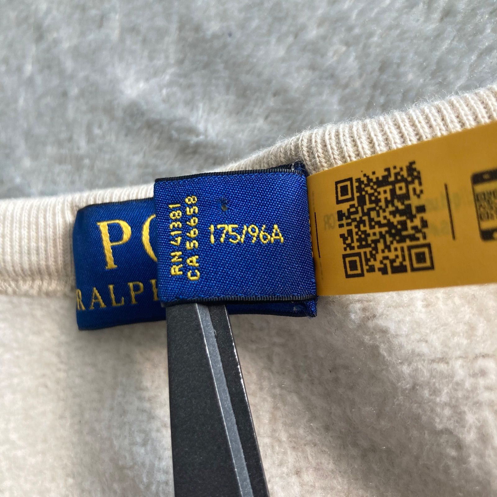 好配色✨ポロラルフローレン スウェット ビッグロゴ 裏起毛