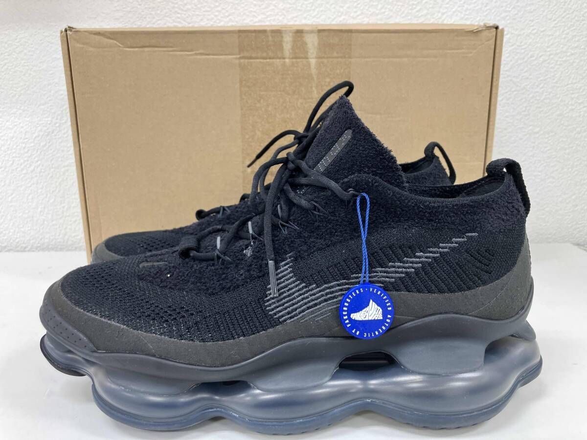 鑑定済み NIKE ナイキ DJ4701-003 Nike Air Max Scorpion Black エアマックス スコーピオン ブラック スニーカー 29.5cm