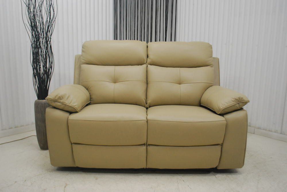 アウトレット 現品限り 一部 大 本革 電動リクライナーモーションソファー ２人掛け 240905-ライデル2p電動