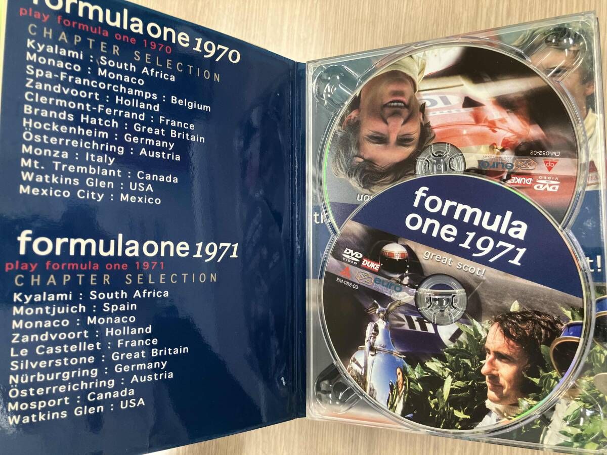 フォーミュラワン１９７０年～１９７９年総集編コンプリートボックス フォーミュラワン1970年～1979年総集編コンプリートボックス