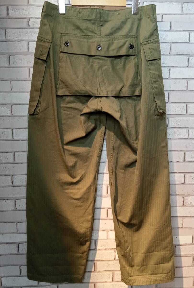 TCB jeans USMC M-44 モンキ-パンツ Crawling Pants その他ロングパンツ サイズL カーキ