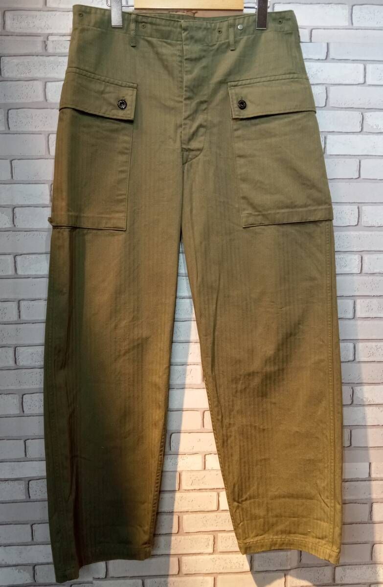 TCB jeans USMC M-44 モンキ-パンツ Crawling Pants その他ロングパンツ サイズL カーキ