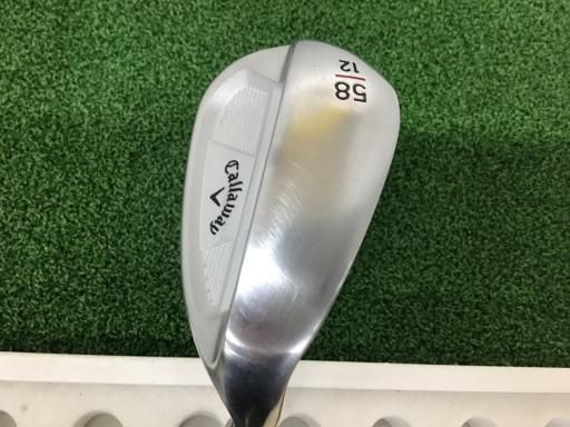 キャロウェイ MACK DADDY CB クロムメッキ 58° 12° レディース ウェッジ WG ELDIO for CW 40 IR フレックスL 女性用 右利き 右用 Cランク ゴルフクラブ