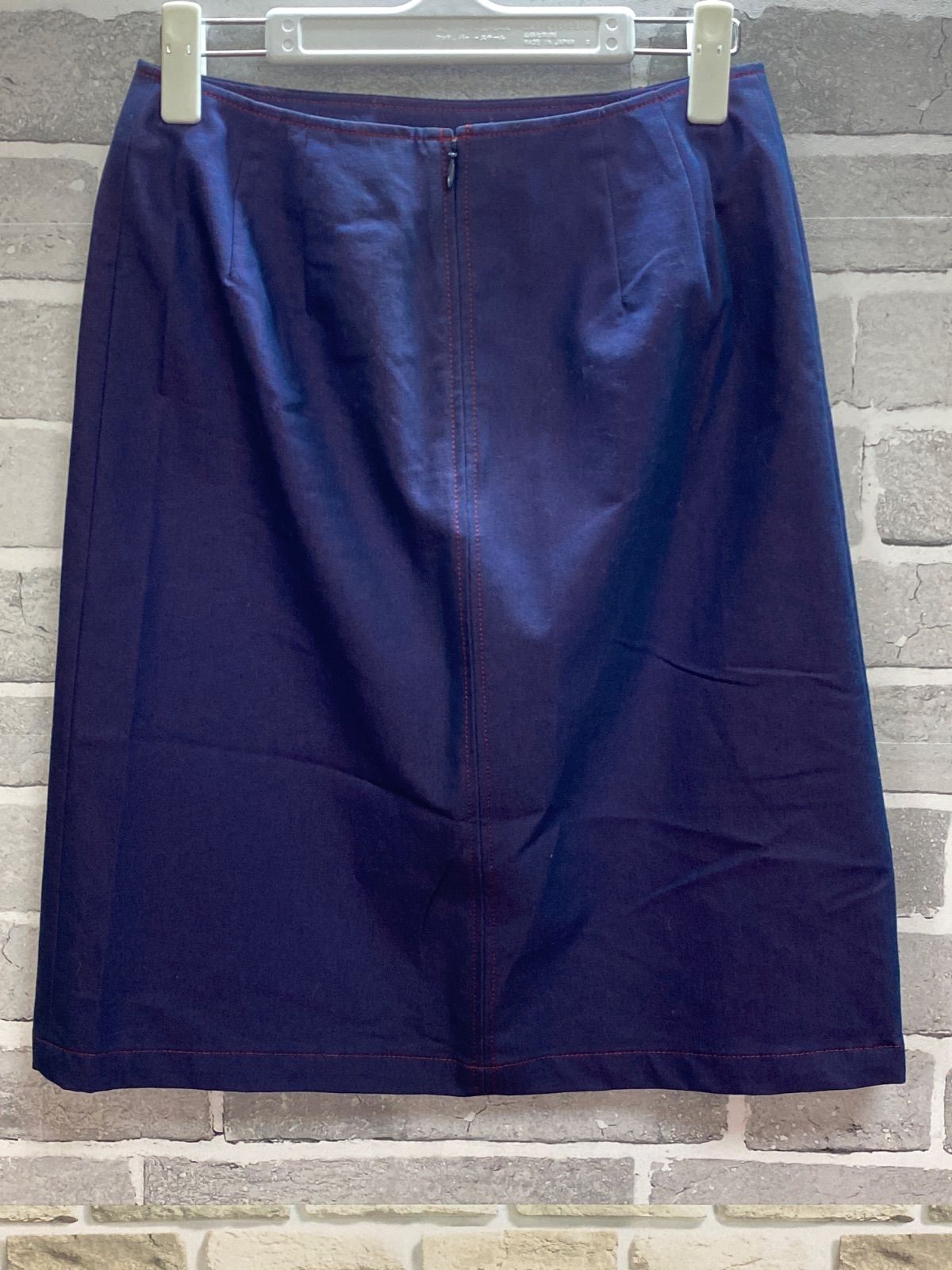 A【A18-75】◇ CASTELBAJAC 9サイズ スカート 紺色 - メルカリ