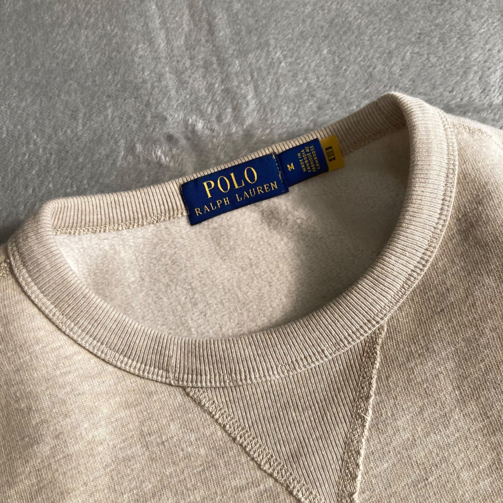 好配色✨ポロラルフローレン スウェット ビッグロゴ 裏起毛