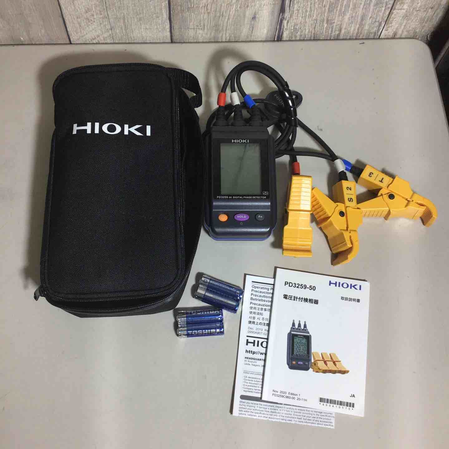 HIOKI 日置電機 電圧計付検相器 PD3259-50 戸田店