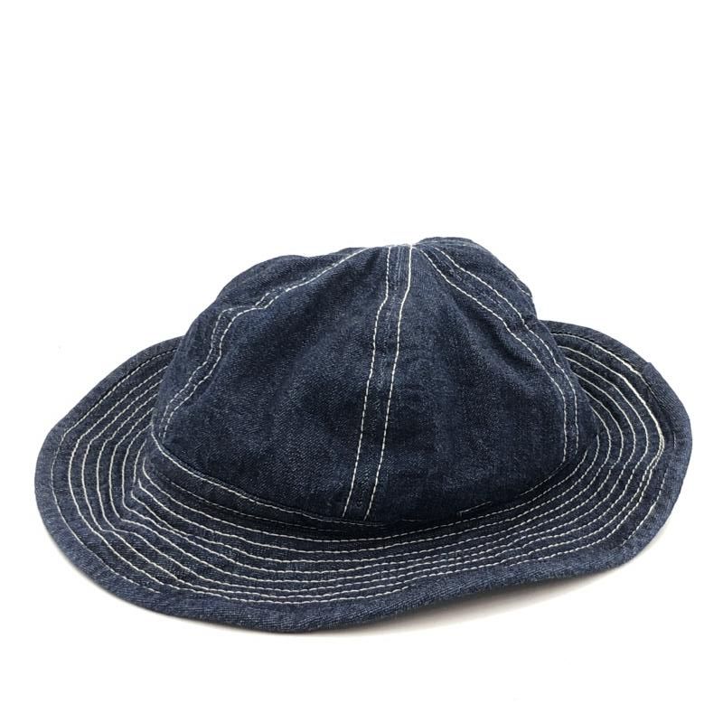 ギフトに最適。 リアルマッコイズ REAL McCOY S HAT WORKING DENIM BLUE size 7 1 2 リアルマッコイズ 24 240024532269