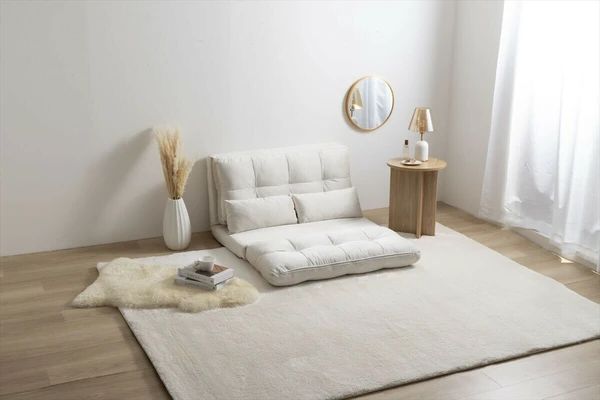 リクライニング ソファーベッド 3way ローソファ フロアソファ 折り畳み 折りたたみ 1人掛け 2人掛け 北欧 モダン おしゃれ 一人暮らし