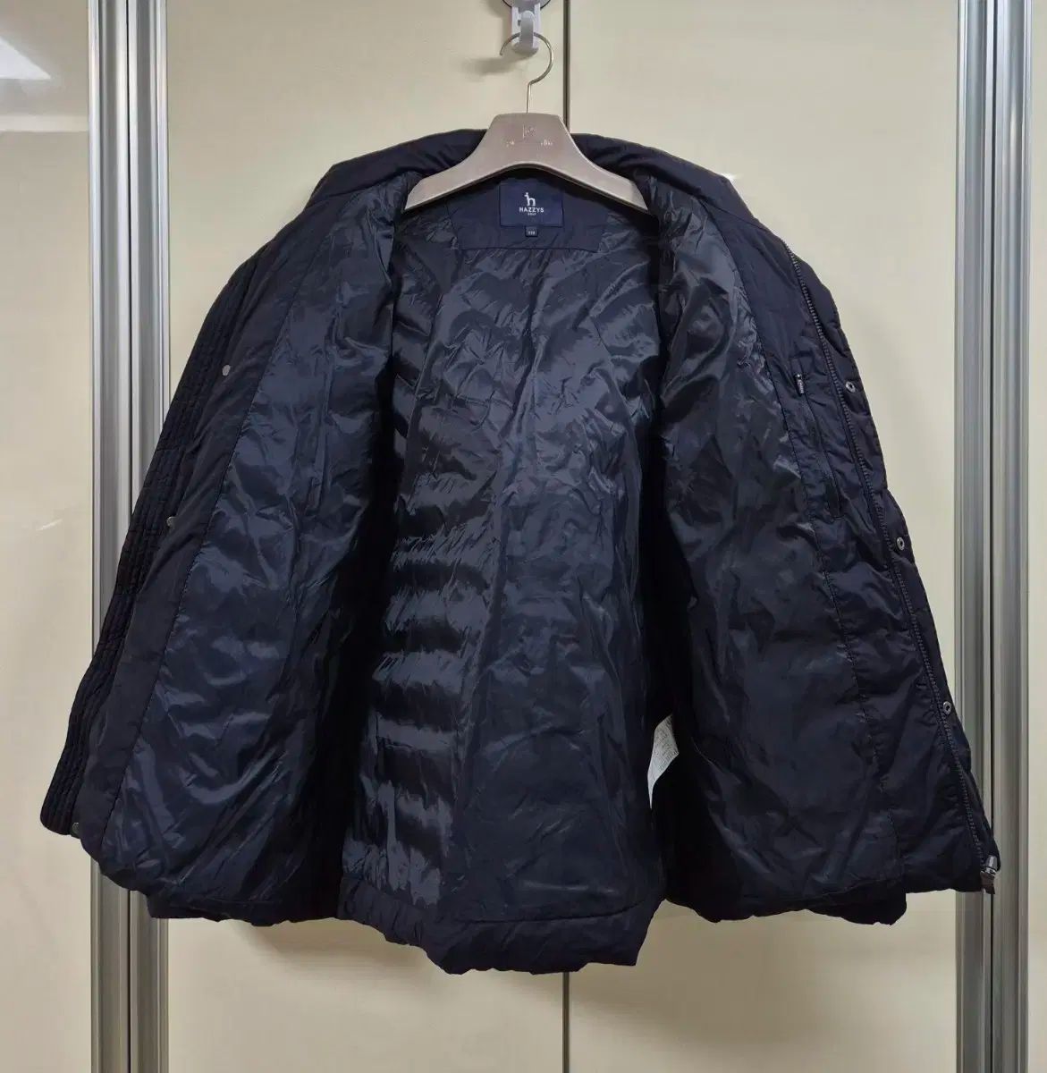 HAZZYS へジス ゴルフ 軽量 ダウンジャケット メンズ 105サイズ LLC-HASEGAWATOSO_COM