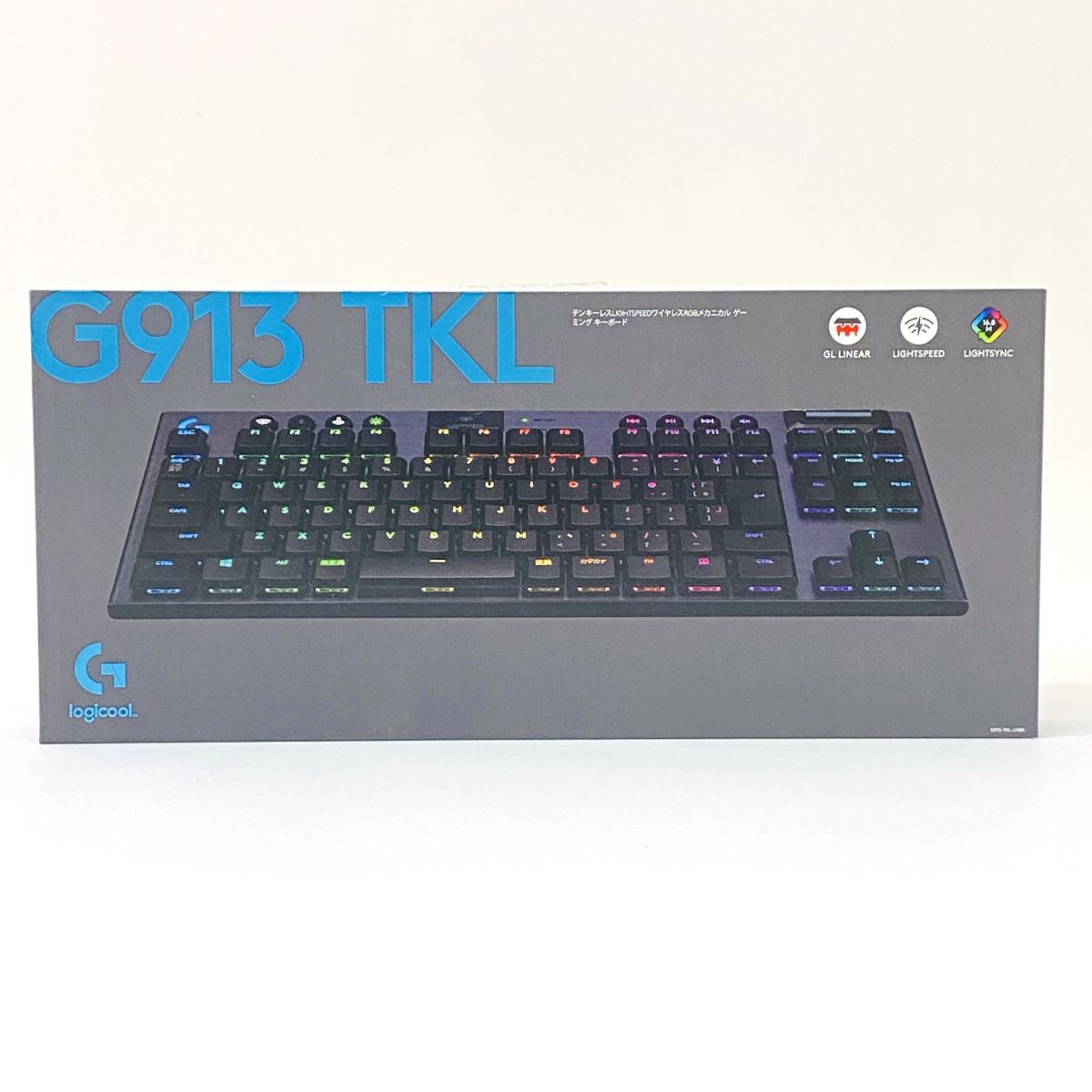 Logicool ロジクール G913-TKL-LNBK メカニカルゲーミングキーボード