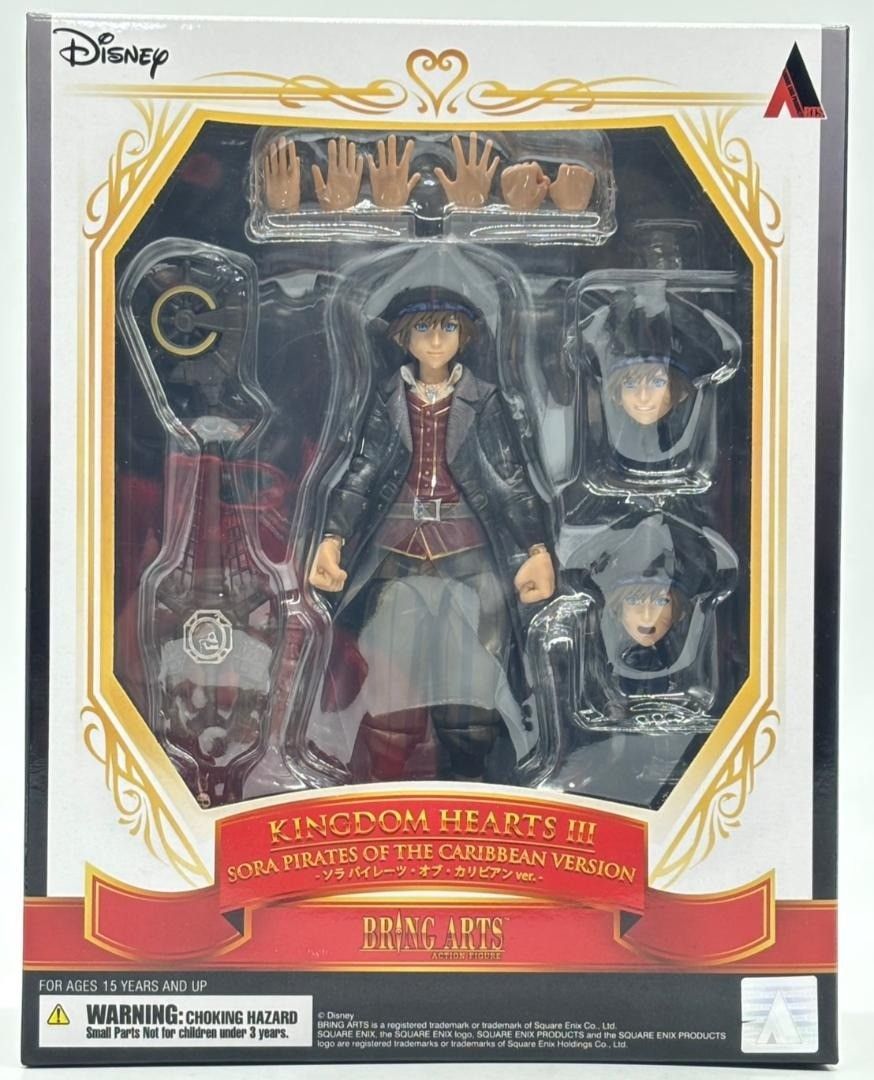 限定SALE，人気 【未開封】KINGDOM HEARTS III  BRING ARTS ソラ パイレーツ・オブ・カリビアン ver.  #ma ゲームキャラクター