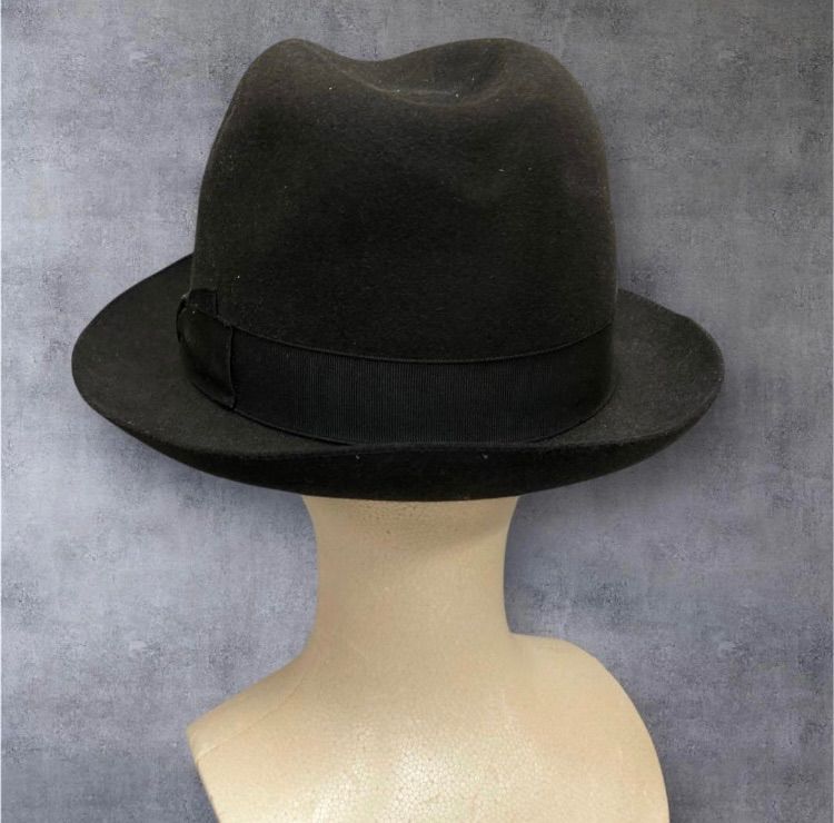 BORSALINO ボルサリーノ ビーバー ファーフェルト ハット メンズ